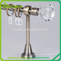 Wholesale Home decorative crystal finial fancy curtain rods